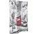 Produktbild 2 för  Vikbar rumsavdelare Londonbuss 120x170 cm svart/vit