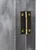 Produktbild 5 för Vikbar rumsavdelare Londonbuss 200x170 cm svart/vit