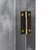 Produktbild 5 för Vikbar rumsavdelare Londonbuss 228x170 cm svart/vit