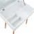 Produktbild 8 för Sminkbord med spegel MDF 60x40x75 cm