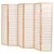 Produktbild 3 för Rumsavdelare med 6 paneler japansk stil 240x170 cm naturlig