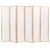 Produktbild 4 för Rumsavdelare med 6 paneler japansk stil 240x170 cm naturlig