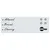 Produktbild 2 för Whiteboard magnetisk väggmonterad glas 60x20 cm 