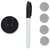 Produktbild 4 för Whiteboard magnetisk väggmonterad glas 60x20 cm 