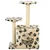 Produktbild 4 för Klösträd med sisalpelare 60 cm tassavtryck beige