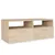 Produktbild 3 för TV-bänk 2 st spånskiva 95x35x36 cm ek