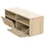 Produktbild 4 för TV-bänk 2 st spånskiva 95x35x36 cm ek