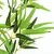 Produktbild 3 för Konstväxt bambu med kruka 150 cm grön