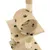 Produktbild 6 för Katträd med klöspelare i sisal 65 cm tassavtryck beige
