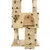 Produktbild 7 för Katträd med klöspelare i sisal 170 cm tassavtryck beige