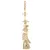 Produktbild 3 för Katträd med klöspelare i sisal 230-250 cm tassavtryck beige