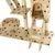 Produktbild 7 för Katträd med klöspelare i sisal 230-250 cm tassavtryck beige
