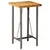 Produktbild 11 för Barbord massiv återvunnen teak 60x60x107 cm
