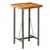 Produktbild 10 för Barbord massiv återvunnen teak 60x60x107 cm