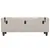 Produktbild 5 för Förvaringsbänk set 3 delar massivt trä och stål 112x37x45 cm