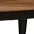 Produktbild 3 för Matbord massivt akaciaträ och stål 120x60x76 cm