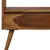 Produktbild 9 för Bokhylla massivt sheshamträ 75x30x170 cm