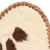 Produktbild 5 för Fladdermusfåtölj brun och vit äkta getskinn  