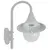 Produktbild 3 för Vägglampa för trädgård E27 42 cm aluminium vit