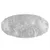 Produktbild 5 för Soffbord hamrad aluminium 100x50x28 cm silver