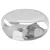 Produktbild 4 för Soffbord gjuten aluminium 70x70x32 cm silver