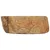 Produktbild 3 för Handfat 45x35x15 cm fossilsten gräddvit