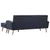 Produktbild 5 för Soffa L-formad tyg 186x136x79 cm mörkgrå