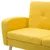 Produktbild 7 för Soffa L-formad tygklädsel 186x136x79 cm gul