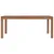 Produktbild 2 för Matbord i massiv teak med naturlig finish 180x90x76 cm