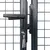 Produktbild 3 för Nätgrind för trädgård galvaniserat stål 400x175 cm grå