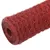 Produktbild 2 för Hönsnät stål med PVC-beläggning 25x1,2 m röd