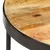 Produktbild 6 för Soffbord massivt grovt mangoträ och stål oval 110 cm