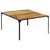 Produktbild 9 för Matbord 140x140x76 cm massivt mangoträ