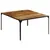 Produktbild 10 för Matbord 140x140x76 cm massivt mangoträ