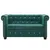 Produktbild 2 för Chesterfieldsoffa 2-sits sammet 146x75x72 cm grön