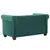 Produktbild 4 för Chesterfieldsoffa 2-sits sammet 146x75x72 cm grön