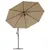 Produktbild 4 för Frihängande parasoll med aluminiumstång 350 cm taupe