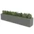 Produktbild 4 för Planteringsgabion upphöjd galvaniserat stål 540x90x100 cm