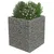 Produktbild 4 för Planteringsgabion upphöjd galvaniserat stål 90x90x100 cm