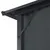 Produktbild 5 för Paviljong med draperi aluminium 3x3 m svart