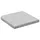 Parasoll viktplatta granit 25 kg kvadratisk grå