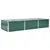 Produktbild 2 för Odlingslåda upphöjd galvaniserat stål 240x80x45 cm grön