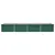 Produktbild 4 för Odlingslåda upphöjd galvaniserat stål 320x80x45 cm grön