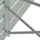 Odlingslåda upphöjd galvaniserat stål 100x40x45 cm grå