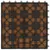 Produktbild 6 för Trall 11 st WPC 30x30 cm 1 kvm teakfärg
