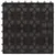 Produktbild 6 för Trall 11 st djupt mönster WPC 30x30 cm 1 kvm mörkbrun