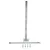 Produktbild 3 för Stålfötter reserv 2 st 115 cm silver