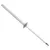 Produktbild 4 för Stålfötter reserv 2 st 115 cm silver