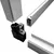 Produktbild 10 för Växthus aluminium 362x190x195 cm 13,41 m³