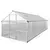 Produktbild 12 för Växthus aluminium 481x250x195 cm 23,44 m³